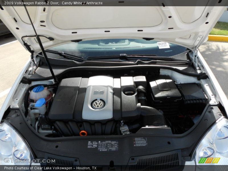  2009 Rabbit 2 Door Engine - 2.5 Liter DOHC 20-Valve 5 Cylinder