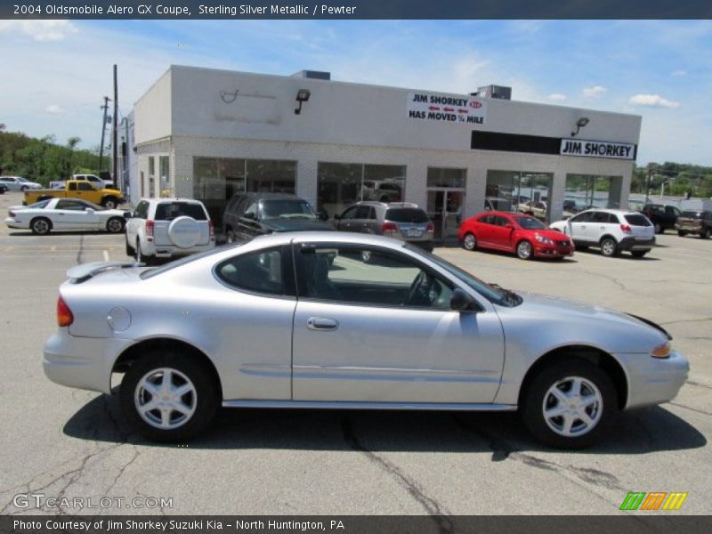 Sterling Silver Metallic / Pewter 2004 Oldsmobile Alero GX Coupe