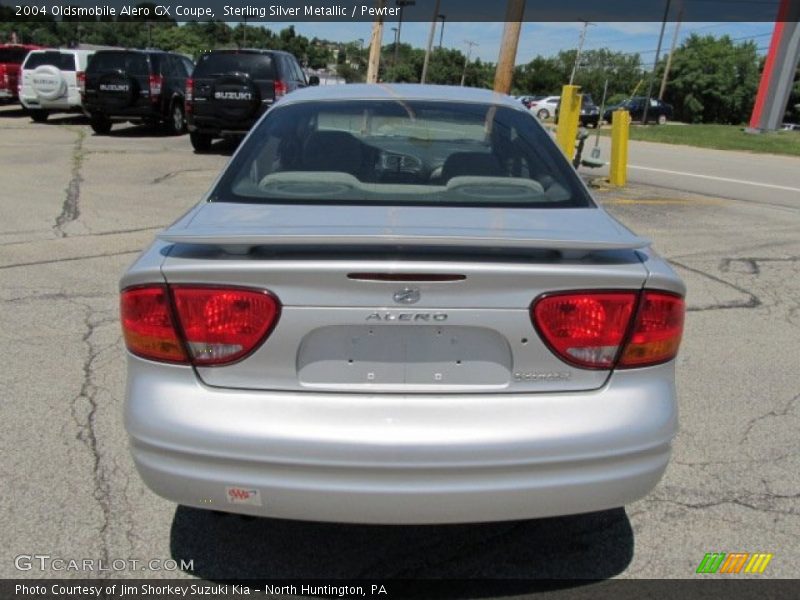 Sterling Silver Metallic / Pewter 2004 Oldsmobile Alero GX Coupe