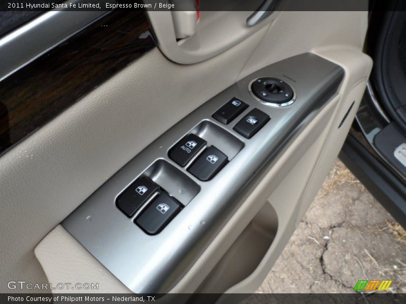 Espresso Brown / Beige 2011 Hyundai Santa Fe Limited