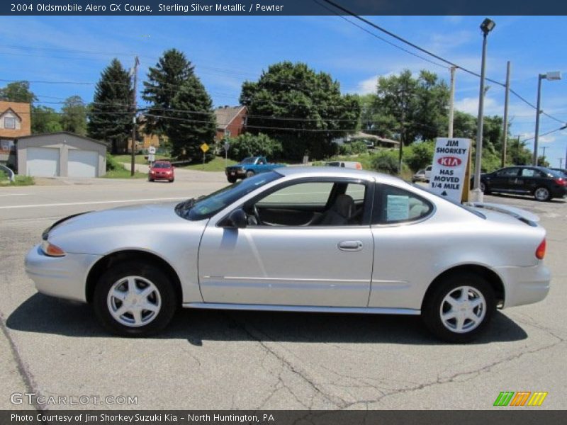 Sterling Silver Metallic / Pewter 2004 Oldsmobile Alero GX Coupe