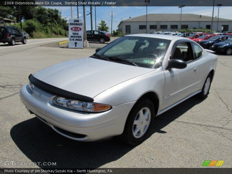 Sterling Silver Metallic / Pewter 2004 Oldsmobile Alero GX Coupe