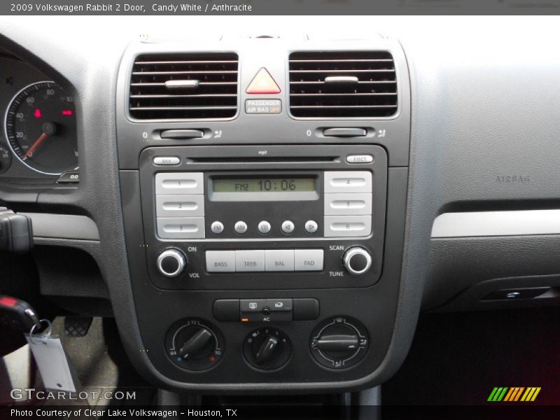 Controls of 2009 Rabbit 2 Door