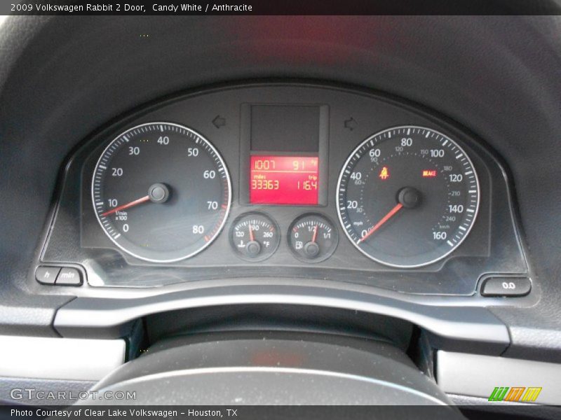  2009 Rabbit 2 Door 2 Door Gauges
