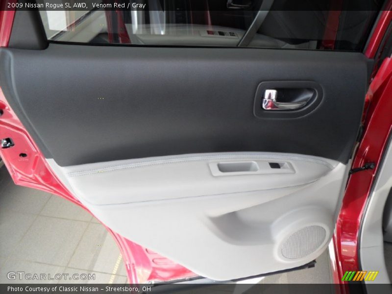 Venom Red / Gray 2009 Nissan Rogue SL AWD