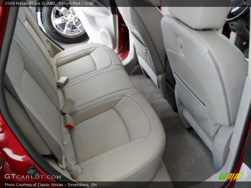 Venom Red / Gray 2009 Nissan Rogue SL AWD
