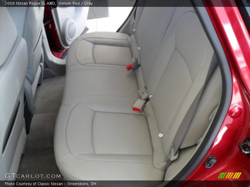 Venom Red / Gray 2009 Nissan Rogue SL AWD