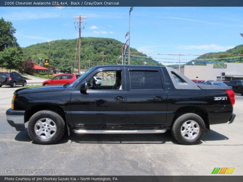 Black / Gray/Dark Charcoal 2006 Chevrolet Avalanche Z71 4x4