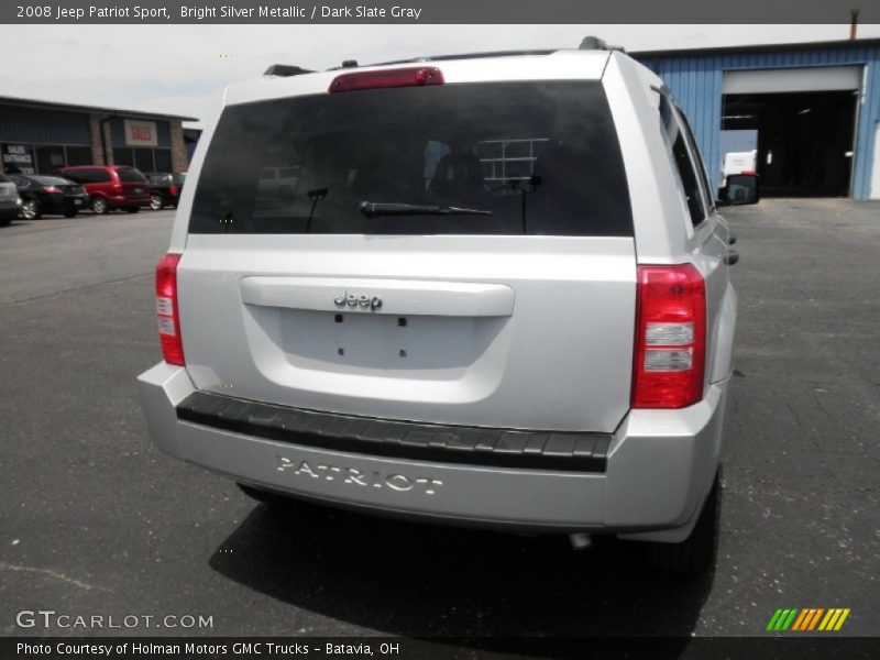 Bright Silver Metallic / Dark Slate Gray 2008 Jeep Patriot Sport