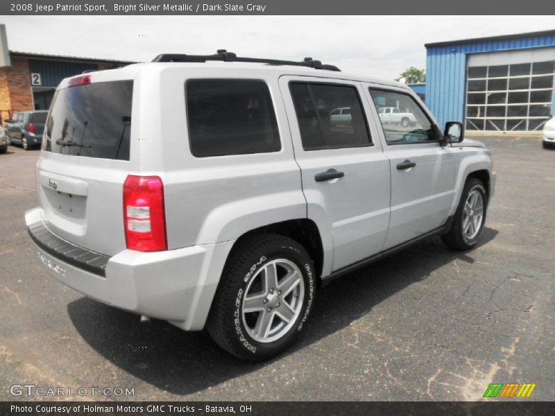 Bright Silver Metallic / Dark Slate Gray 2008 Jeep Patriot Sport