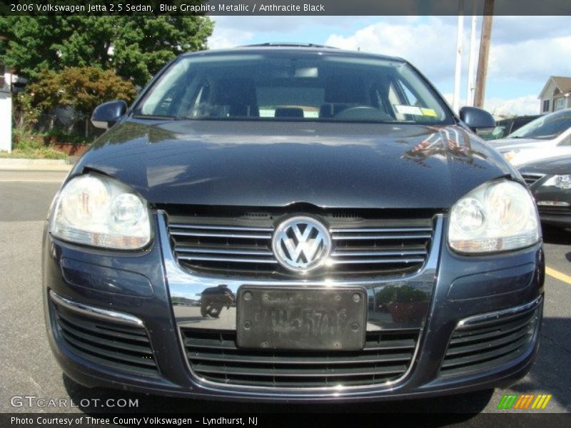Blue Graphite Metallic / Anthracite Black 2006 Volkswagen Jetta 2.5 Sedan