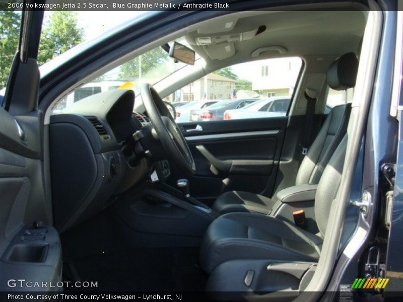 Blue Graphite Metallic / Anthracite Black 2006 Volkswagen Jetta 2.5 Sedan