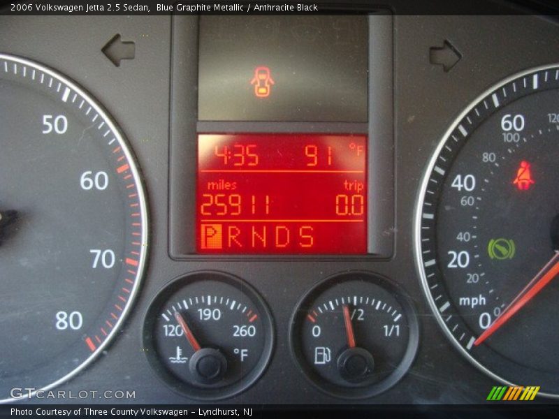 Blue Graphite Metallic / Anthracite Black 2006 Volkswagen Jetta 2.5 Sedan