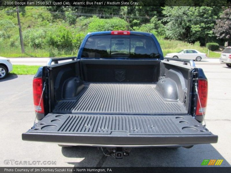 Atlantic Blue Pearl / Medium Slate Gray 2006 Dodge Ram 2500 SLT Quad Cab