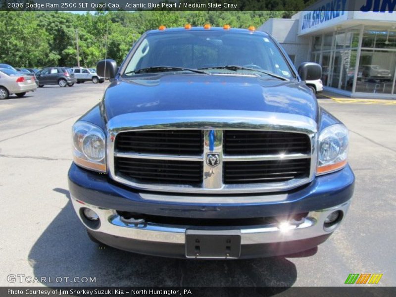 Atlantic Blue Pearl / Medium Slate Gray 2006 Dodge Ram 2500 SLT Quad Cab