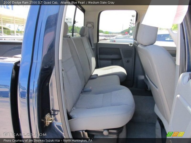 Atlantic Blue Pearl / Medium Slate Gray 2006 Dodge Ram 2500 SLT Quad Cab