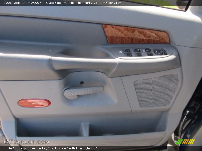 Atlantic Blue Pearl / Medium Slate Gray 2006 Dodge Ram 2500 SLT Quad Cab