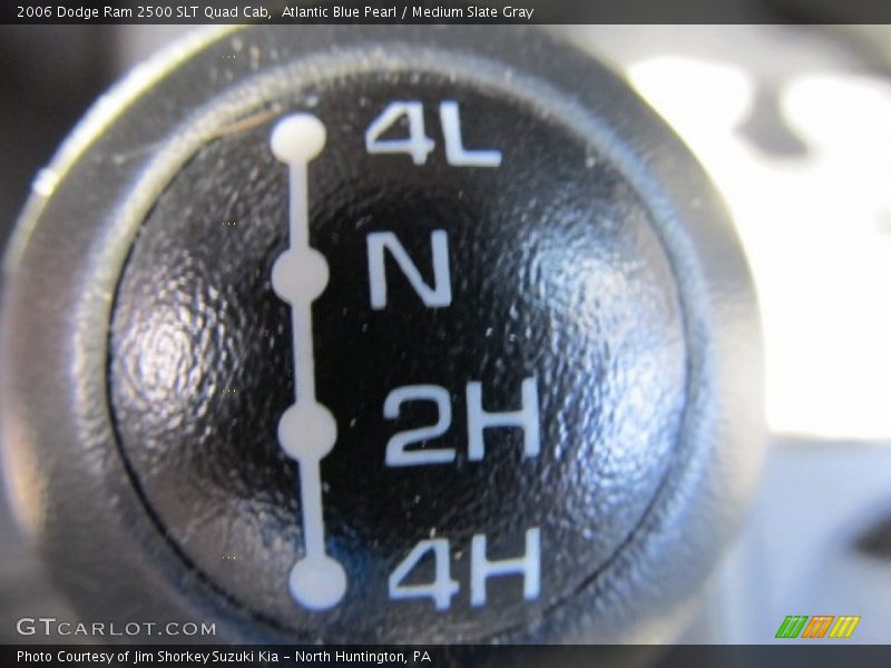 Atlantic Blue Pearl / Medium Slate Gray 2006 Dodge Ram 2500 SLT Quad Cab