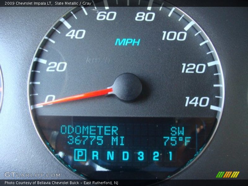 Slate Metallic / Gray 2009 Chevrolet Impala LT