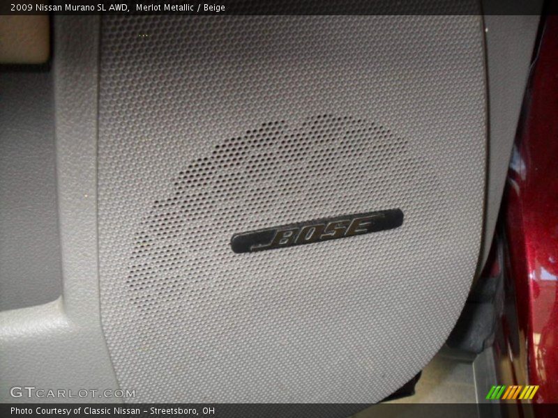 Merlot Metallic / Beige 2009 Nissan Murano SL AWD