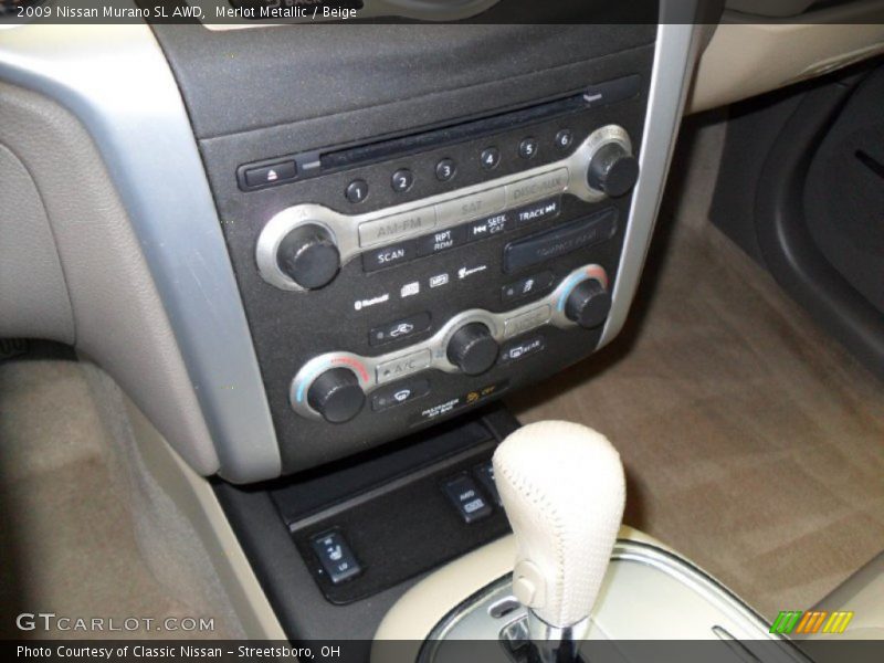 Merlot Metallic / Beige 2009 Nissan Murano SL AWD