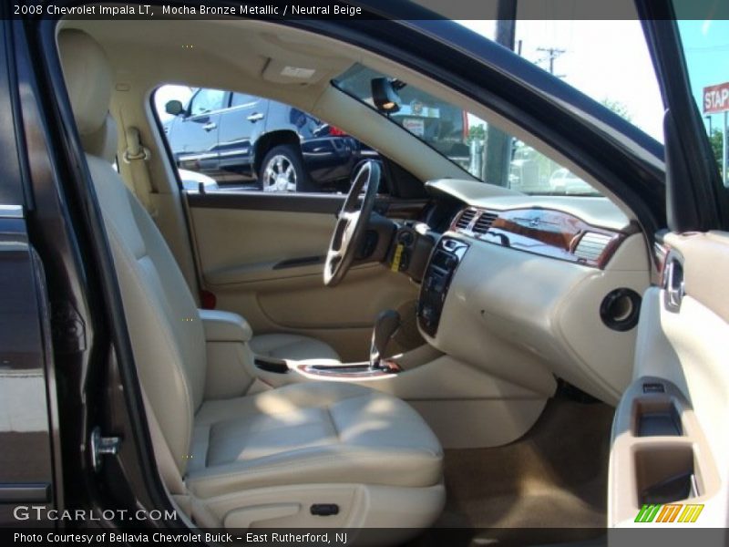 Mocha Bronze Metallic / Neutral Beige 2008 Chevrolet Impala LT