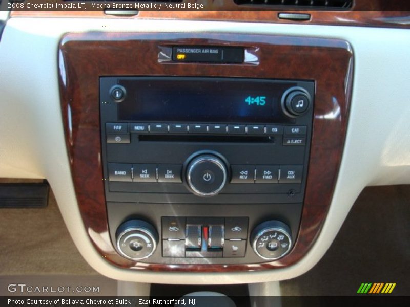 Mocha Bronze Metallic / Neutral Beige 2008 Chevrolet Impala LT