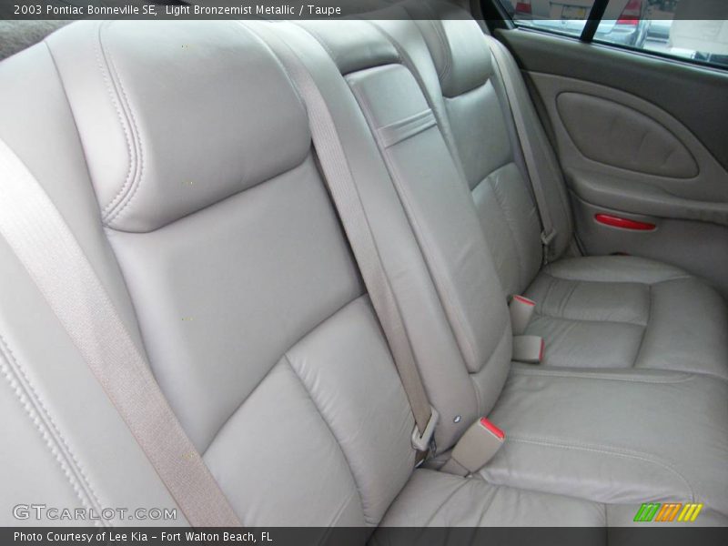 Light Bronzemist Metallic / Taupe 2003 Pontiac Bonneville SE