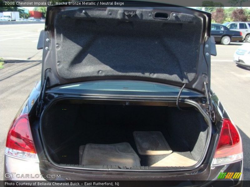 Mocha Bronze Metallic / Neutral Beige 2008 Chevrolet Impala LT