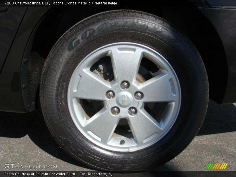 Mocha Bronze Metallic / Neutral Beige 2008 Chevrolet Impala LT