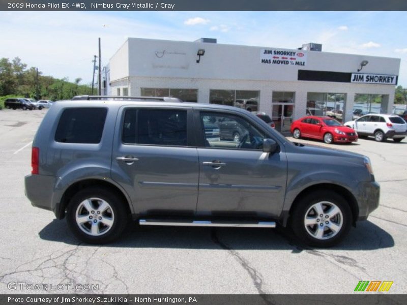 Nimbus Gray Metallic / Gray 2009 Honda Pilot EX 4WD