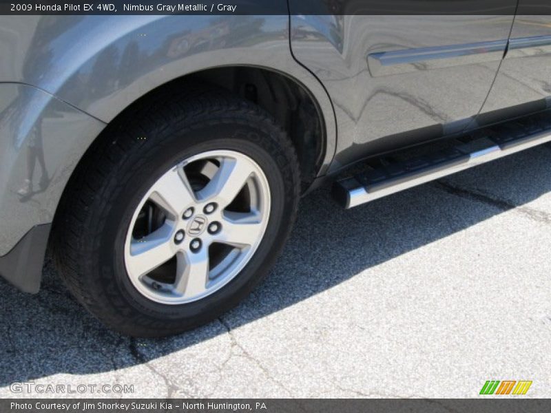 Nimbus Gray Metallic / Gray 2009 Honda Pilot EX 4WD