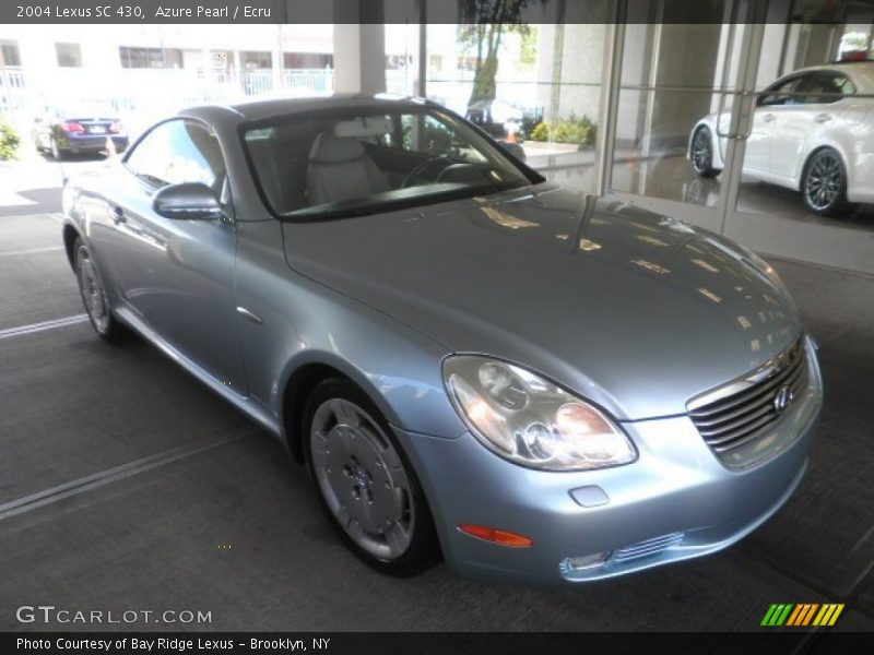 Azure Pearl / Ecru 2004 Lexus SC 430