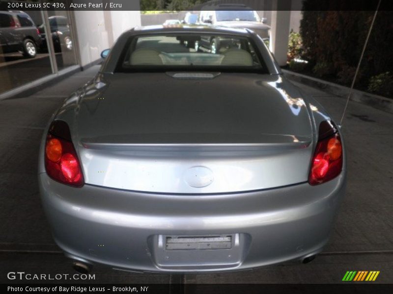 Azure Pearl / Ecru 2004 Lexus SC 430