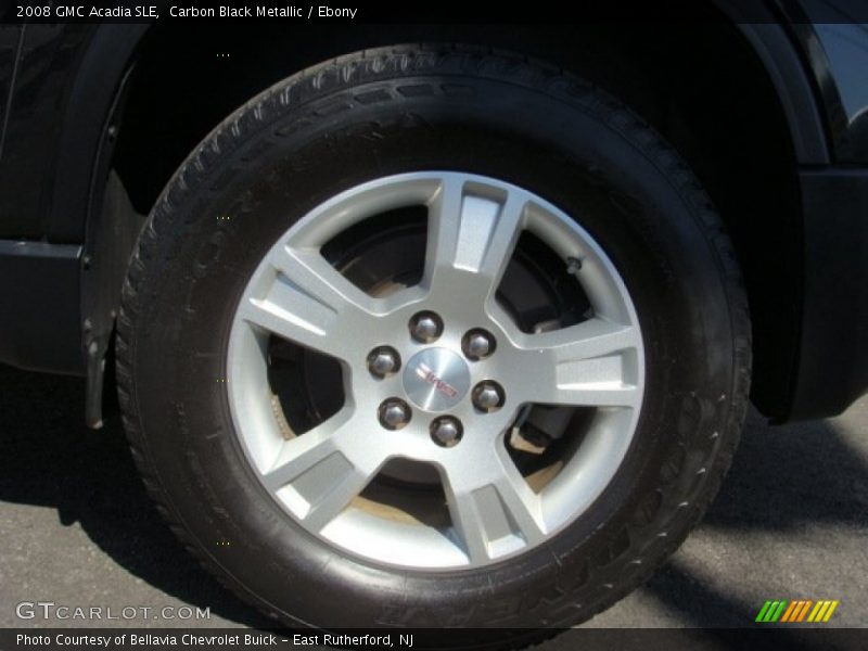 Carbon Black Metallic / Ebony 2008 GMC Acadia SLE