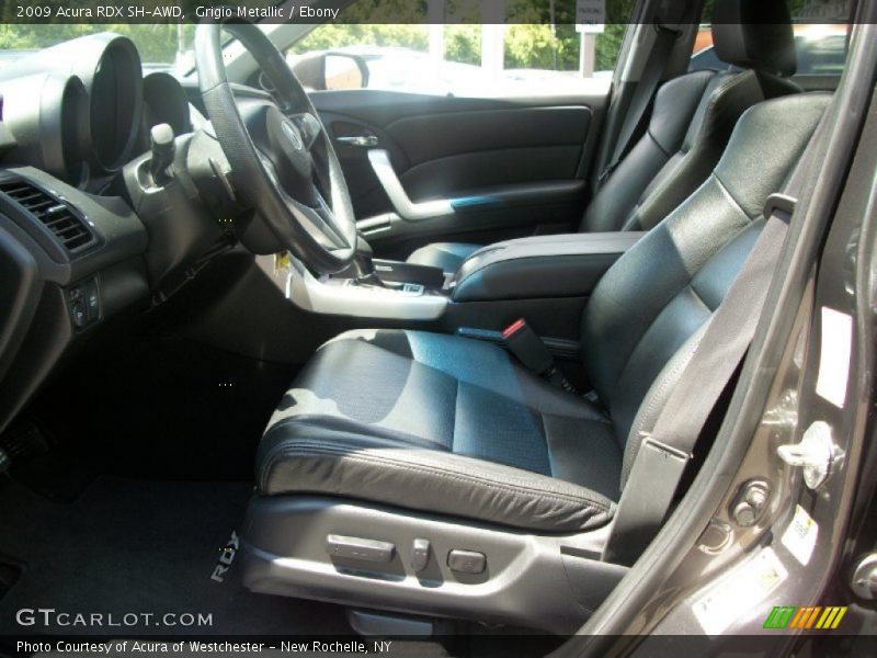 Grigio Metallic / Ebony 2009 Acura RDX SH-AWD