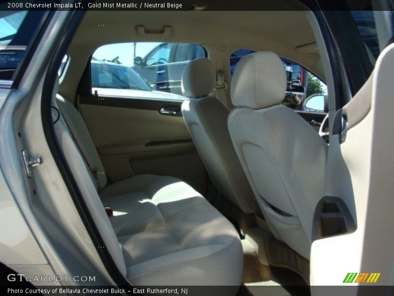 Gold Mist Metallic / Neutral Beige 2008 Chevrolet Impala LT