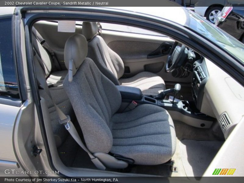 Sandrift Metallic / Neutral 2002 Chevrolet Cavalier Coupe