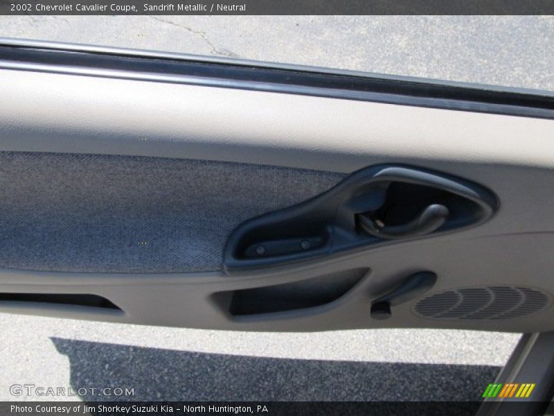 Sandrift Metallic / Neutral 2002 Chevrolet Cavalier Coupe