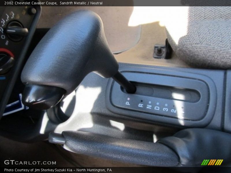 Sandrift Metallic / Neutral 2002 Chevrolet Cavalier Coupe