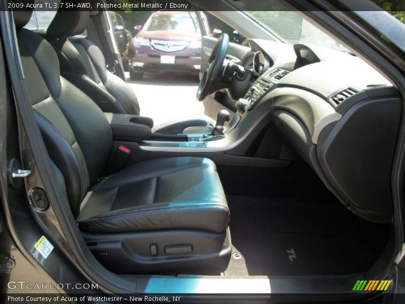 Polished Metal Metallic / Ebony 2009 Acura TL 3.7 SH-AWD