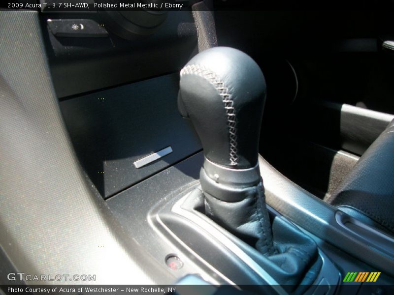 Polished Metal Metallic / Ebony 2009 Acura TL 3.7 SH-AWD