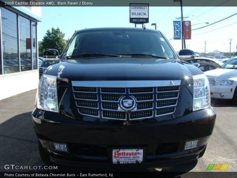 Black Raven / Ebony 2008 Cadillac Escalade AWD