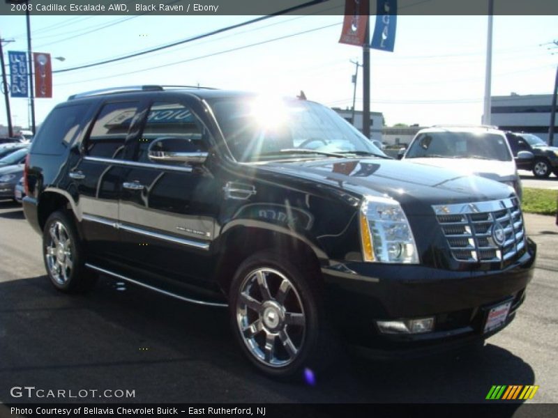 Black Raven / Ebony 2008 Cadillac Escalade AWD