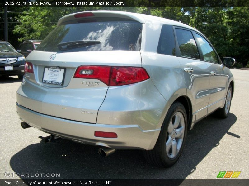 Palladium Metallic / Ebony 2009 Acura RDX SH-AWD Technology