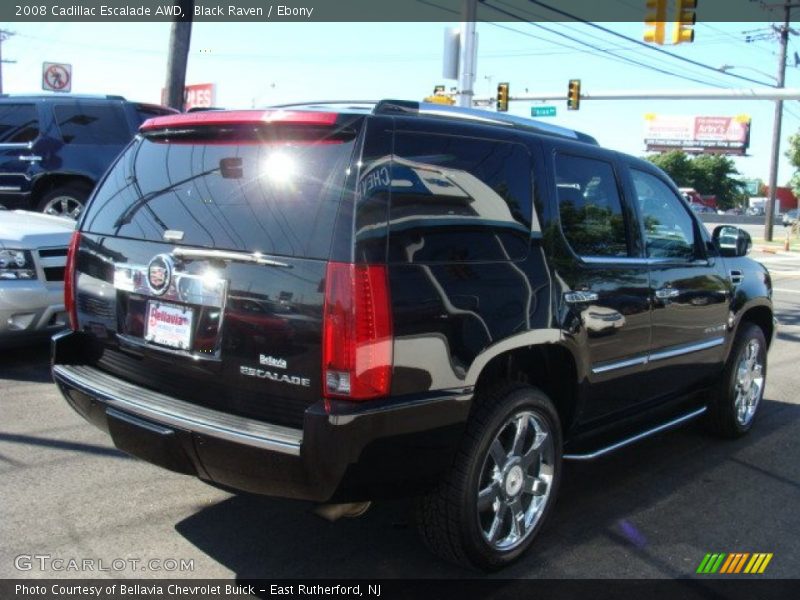 Black Raven / Ebony 2008 Cadillac Escalade AWD
