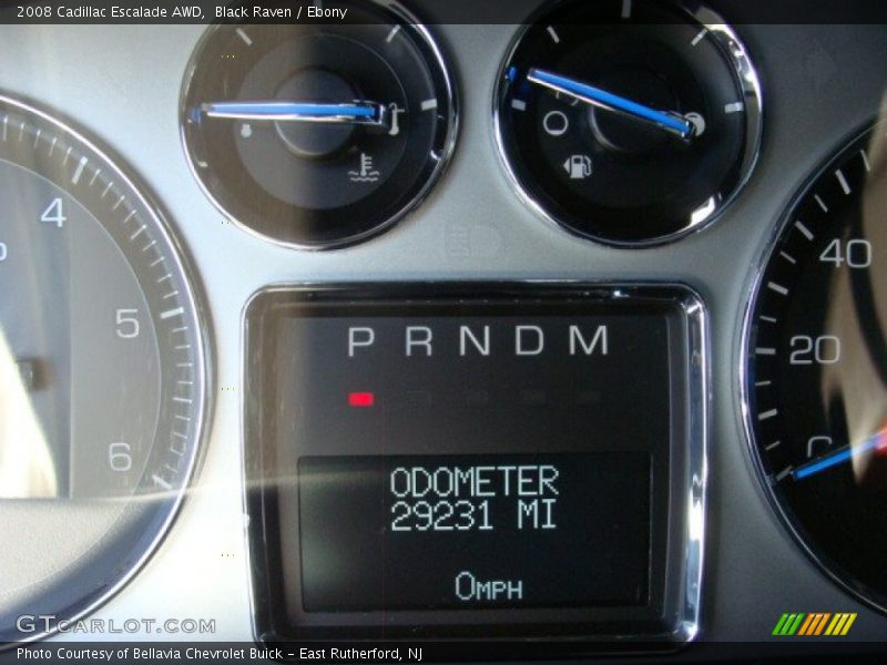 Black Raven / Ebony 2008 Cadillac Escalade AWD