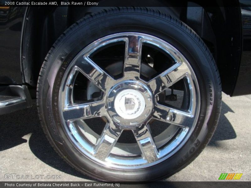 Black Raven / Ebony 2008 Cadillac Escalade AWD