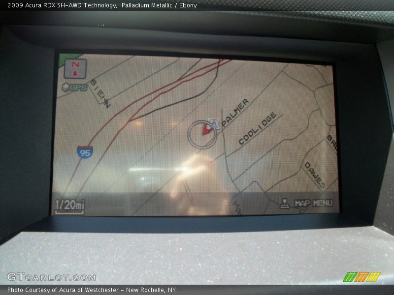 Palladium Metallic / Ebony 2009 Acura RDX SH-AWD Technology