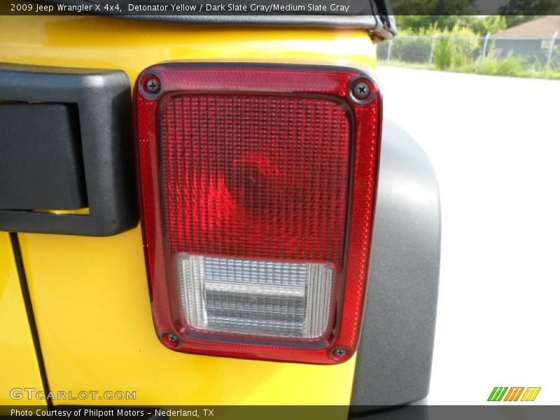 Detonator Yellow / Dark Slate Gray/Medium Slate Gray 2009 Jeep Wrangler X 4x4